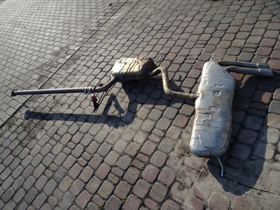 Vw beetle 5c 1.4 tsi гаситель конечный выхлоп труба фото №1