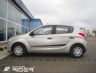 Накладки бічний накладки двері hyundai i20 5d 2009-12 фото №1