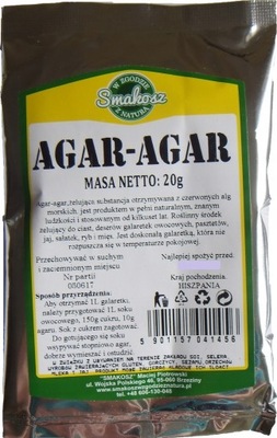 Agar Agar 20g SMAKOSZ