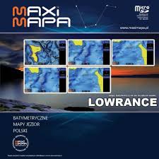 Mapa MaxiMapa Polska Pólnocna Lowrance, Simrad