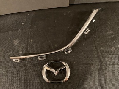 Mazda 3 bm 14- решётка радиатора хром эмблема фото №1