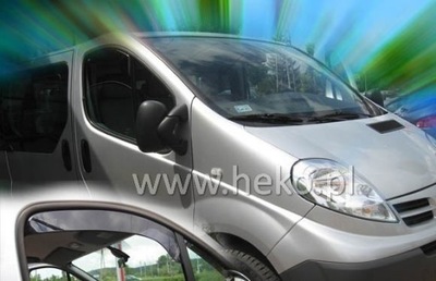 RENAULT TRAFIC II OPEL VIVARO I 01-14R DEFLECTORES  