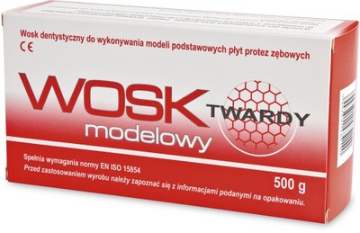 WOSK MODELOWY CHEMA TWARDY 500g PROTETYKA