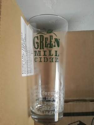 Szklanki green mill Cider cydr