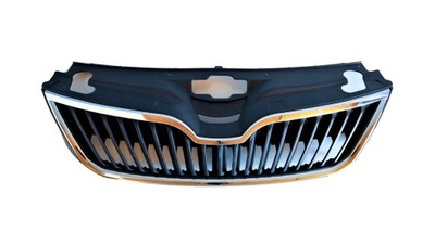 Решітка радіатора решітка радіатора перед skoda rapid комплект фото №1