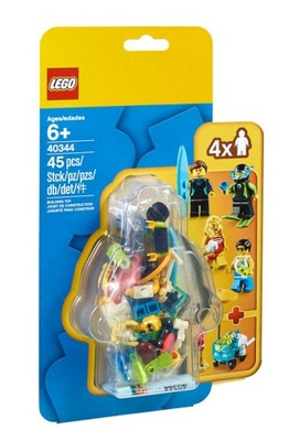 Zestaw minifigurek LEGO City Wakacje 40344 NOWE