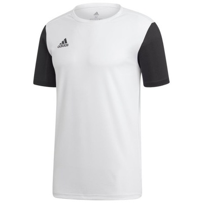 ADIDAS KOSZULKA ESTRO biała t-shirt junior 140