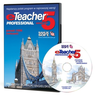 ANGIELSKI - ETEACHER 5 PROFESSIONAL PLUS (BOX, CD)