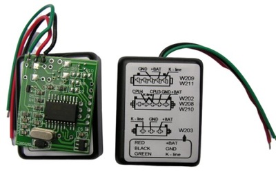 Mercedes эмулятор блокировка засов, w210, w203, w211 фото №1