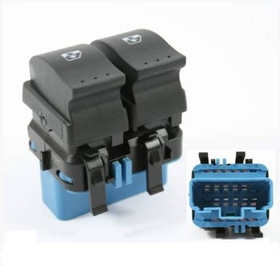 Кнопка подъёма окон renault megane ii scenic ii фото №1