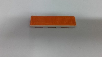 Отражатель оранжевый 69x19,5 przyklejany lublin фото №1