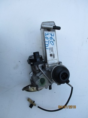 Радіатор вихлопних газів vw touareg 3 iii 760 059131508am фото №1