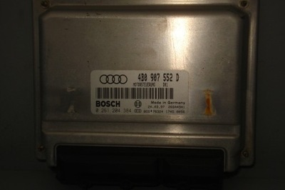 CONTROL UNIT ENGINE AUDI A6 C5 2,4 4B0907552D  