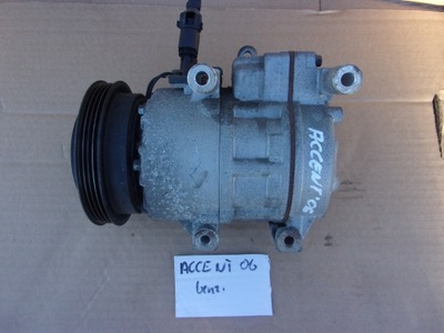 Accent iii 06-10 компресор кондиціонера фото №1