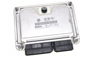 Бортовой компьютер polo 1.4 tdi 045906019c 0281010697 фото №1