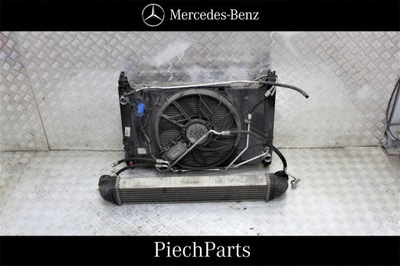 Mercedes w245 комплект радиатор + вентилятор дизель фото №1