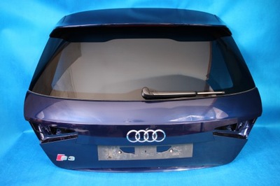 Audi s3 8v крышка багажника задняя комплектная цвет lx5h 2016r фото №1