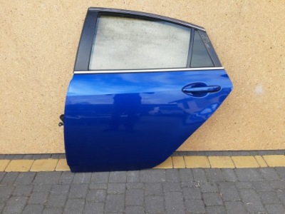 Дверь левое  задняя mazda 6 2 08-12r лак 34j фото №1