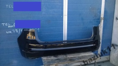 Бампер vw golf vii sportsvan задняя хороший фото №1
