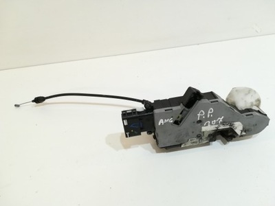 Замок дверь правый перед передний peugeot 207 фото №1