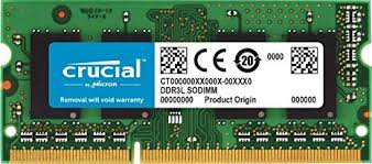 Crucial DDR3 SODIMM 2GB 1333MHz CL9