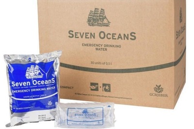 Woda Pitna SEVEN OCEANS 30x 500 ml