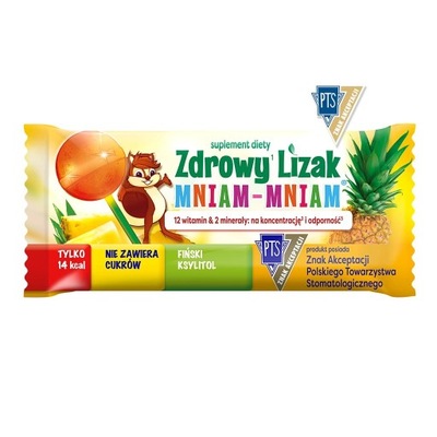 ZDROWY LIZAK MNIAM Z KSYLITOLEM I STEWIĄ ANANAS