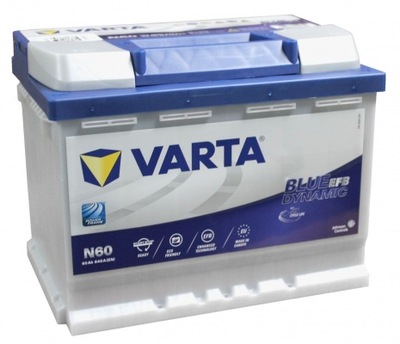 BATERÍA VARTA N60 60AH START-STOP EFB FIAT  