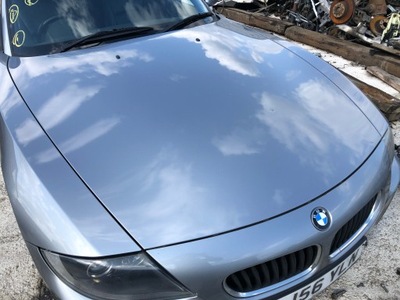 Капот bmw z4 e85 lift silbergrau a08/7 фото №1