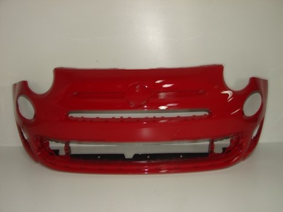 Бампер передній перед fiat 500 lift 15- sport фото №1