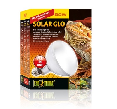 EXO TERRA ŻARÓWKA SOLAR GLO 80W Światło UVA UVB