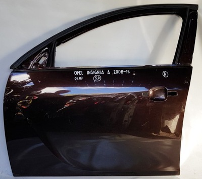 Дверь левая передние opel insignia a 08-16 фото №1