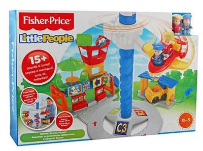 Fisher-Price Little People Lotnisko z dźwiękami