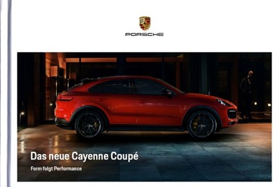 PORSCHE CAYENNE CUPÉ PROSPEKT M. 2020 TW. OPRAWA  