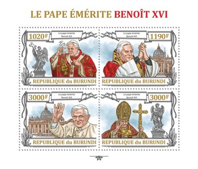 Papież Benedykt XVI religia Burundi ark #BUR13215a