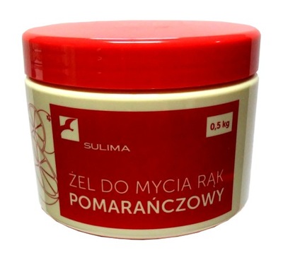 Pasta- żel do mycia rąk pomarańczowa 500 g