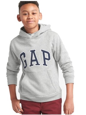 GAP BLUZA KAPTUR LOGO BAWEŁNA XXL 164/176