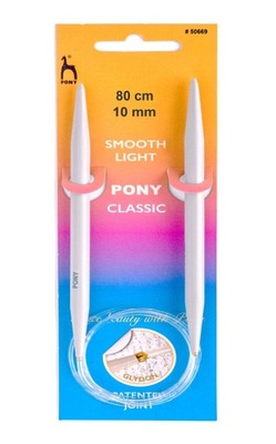 DRUTY NA ŻYŁCE PLASTIKOWE PONY 80 cm 10 mm 50669