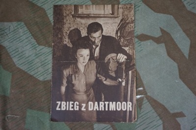 Zbieg z Dartmoor ulotka filmowa film brytyjski