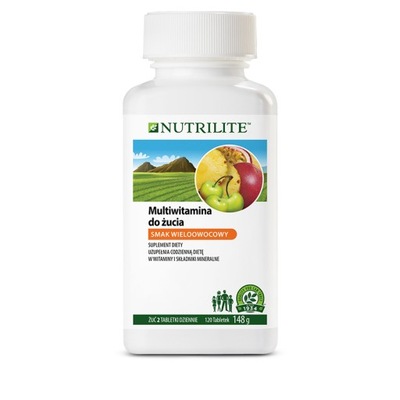 Multiwitamina w tabletkach do żucia NUTRILITE 120