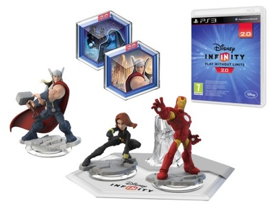 DISNEY INFINITY 2.0 STARTER PS3 ZESTAW STARTOWY