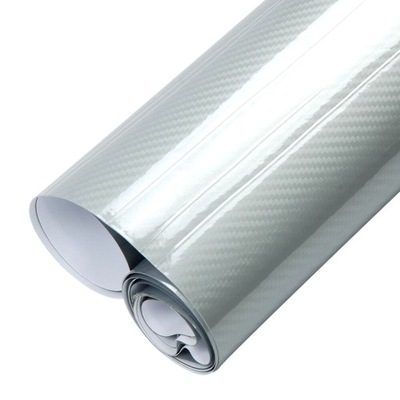 FILM OKLEINA CARBON 5D GLOSS SILVER 152 X 50CM  