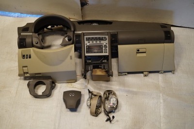 Панель приладів консоль подушка безпеки ремені infiniti g35 coupe kpl фото №1