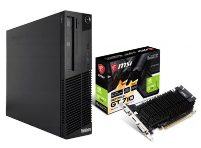 Komputer do gier Intel 4GB RAM HDD 320 GeForce 2GB