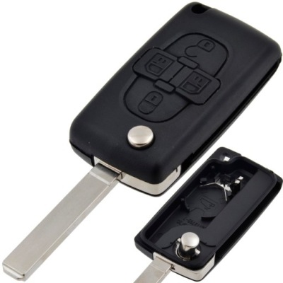 Citroen c8 корпус пульта ключ pilot складний ключ фото №1