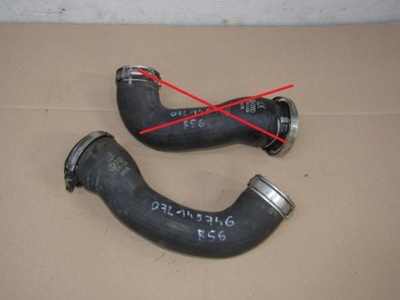 Audi a6 c6 rs6 4f 5.0 v10 шланг труба інтеркулер фото №1