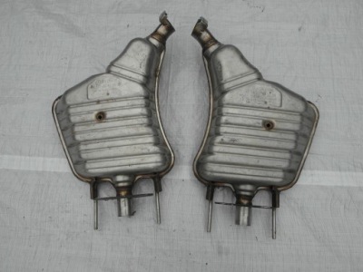 Mercedes s w221 выхлоп гаситель оригинал 2214916100 фото №1