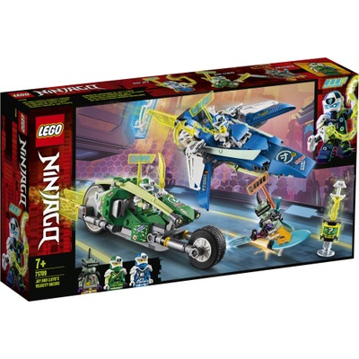 LEGO NINJAGO 71709 Wyścigówki Jaya i Lloyda