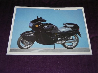 Prospekt folder broszura BMW K1 - 1991