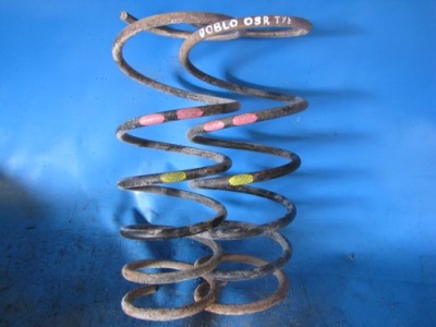 Пружина задня fiat doblo ii 1.3 cdti multijet 08r. фото №1